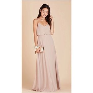 Birdy Grey Gwennie Bridesmaid Dress in Taupe. Size small.